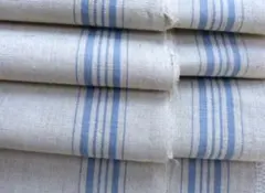 【ドイツ直輸入】　希少な水色　マングルクロス　90×100cm