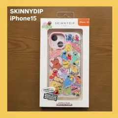 SKINNYDIP セサミストリート iPhone 15 ケース