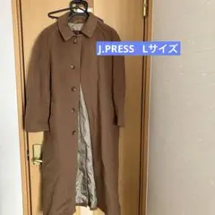 J.PRESS ブラウン ロングコート Lサイズ