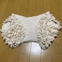 美品！アルファベッツアルファベット　ボレロ　アイボリー　フリル フリーサイズのサムネイル