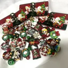 アクリルビーズ　クリスマス/ポプマ
