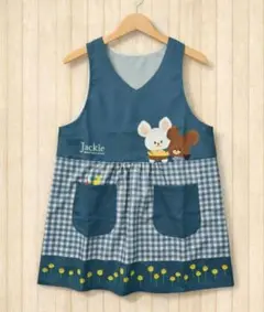 【新品】くまのがっこう　学研エプロン　すてきな先生　フリーサイズ