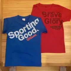 子どもTシャツ２枚組　140cm