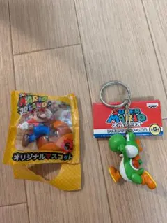 スーパーマリオ フィギュアキーホルダー 2種セットのサムネイル
