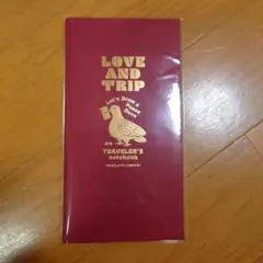 TRAVELER'S COMPANY LOVE AND TRIP ノート