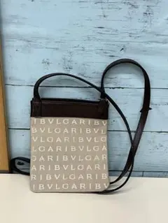 BVLGARI ショルダーバッグ ベージュ/ブラウン　中古現状品のサムネイル