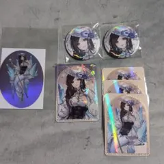 にじさんじ 缶バッジ コレクションカード ステッカー 白雪巴