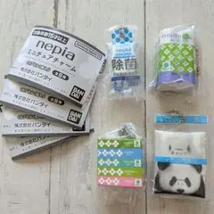 nepia ネピア ミニチュアチャーム　4種