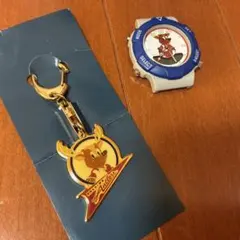 鹿島アントラーズ キーホルダー＆CITIZEN 腕時計（ジャンク品）