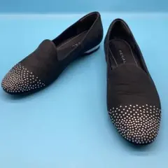 【美品】REGAL リーガル サイズ23.0.cm パンプスフラットシューズ黒