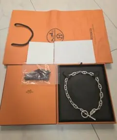 エルメス シェーヌダンクル ネックレス GM 29コマ　HERMES 付属完備のサムネイル