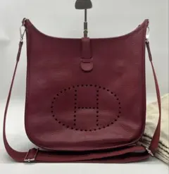 ⭐️ 美品 エルメス エブリン 3 GM ショルダーバッグ ボルドー 鑑定済 ⭐️ 美品 エルメス エブリン 3 GM ショルダーバッグ ボルドー 鑑定済