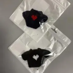 G.triGer 推し活グッズ　ハート柄ぬいぐるみ用セーター　2枚セット