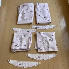 ハローキティ☆ドレープカーテン☆薔薇キティ柄☆レア品 - メルカリ