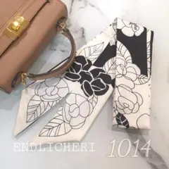【SALE】リボンスカーフ　バッグスカーフ　バッグチャーム1014＃