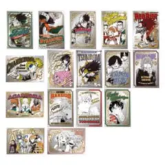 ヒロアカ原画展　パブミラー風アクリルステッカーコレクション　全種セット　コンプ