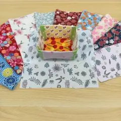 ★B002★ カットクロス/プリント生地/国産/25cm×25cm/10点