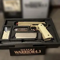 【匿名配送】中古 デザートウォーリア4.3 東京マルイ] デザートウォーリア4.3 ガスブローバック アキュ