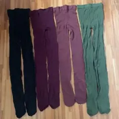 タイツ　UNIQLO2枚　GU1枚　その他
