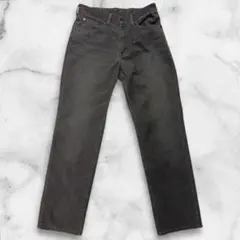 Levi’s 502 コーデュロイパンツ グレー W33 ドーナツボタン