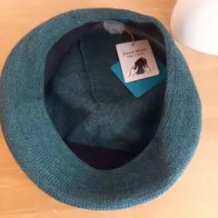 tu du ri 手洗いできるベレー帽 調節可能 未使用 ターコイズ、 綿麻