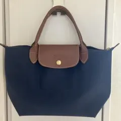 Longchampトートバッグ レザー ハンドル