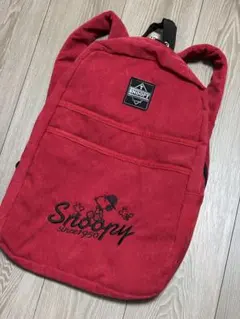 スヌーピー リュックサック 赤