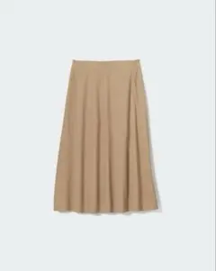 ユニクロ　67 コットンフレアミディスカート