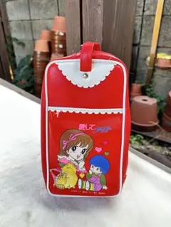 昭和レトロ　愛してナイト　靴入れ　シューズバッグ　当時物　東映アニメーション