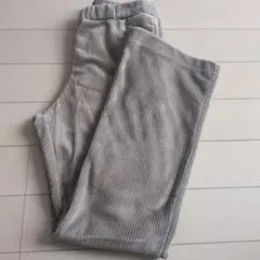 GU　ヌクヌクニットコールフレアパンツ キッズ 130