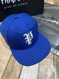 【phatrnk ファットランク】萩原京平 ブルー × シルバーホワイト刺繍のサムネイル
