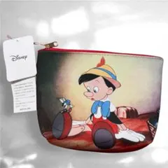 Disney ピノキオ ポーチ 小物入れ　新品