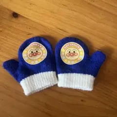 西松屋　アンパンマン　ベビー手袋
