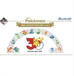 1ロット】一番くじポケットモンスター30周年アニバーサリー vol.1