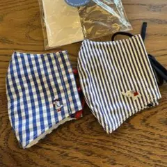 ファミリア　キッズ用布マスクMサイズ2枚セット