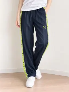 PUMA プーマ ジャージ　パンツ　ズボン　黄緑　ライムグリーン　S