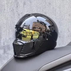 最新品フルフェイスヘルメットリムーバブルチンクラッシュスコーピオン
