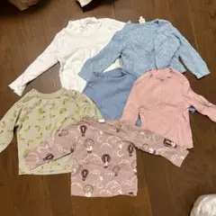 6着セット販売 長袖Tシャツ 80cm 90cm