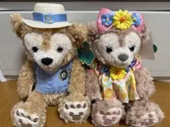 ディズニー ダッフィー シェリーメイ 10周年 ぬいぐるみ M - メルカリ