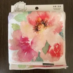 Francfranc  ハンカチ　コットン100%  抗菌防臭　水彩花柄のサムネイル