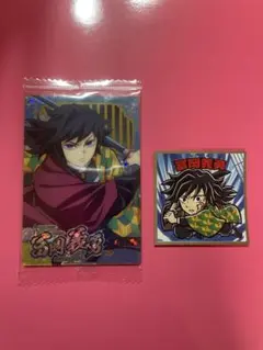 鬼滅の刃　ウエハースカード　富岡義勇　時透無一郎　SR ２枚セット 鬼滅の刃 ウエハース10 冨岡義勇 時透無一郎 セット - メルカリ