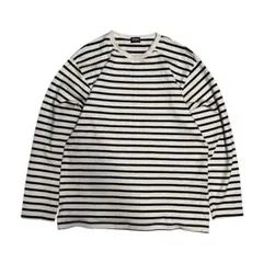 90s OLD UNIQLO y2k ボーダーロンT アーカイブ グランジ