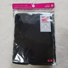 新品UNIQLO　HEATTECH タートルネック長袖Tシャツ M ブラック