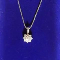 K18 0.33ct 天然ダイヤネックレス 約7.2g - メルカリ