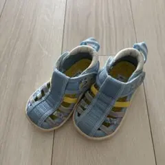 ブランシェス　イフミー　ウォーターシューズ　水陸両用　サンダル　水色　13cm