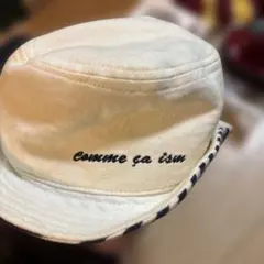 comme ca ism バケットハット ホワイト
