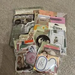 コラージュ素材 雑貨