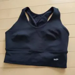 マイプロテイン MP トレーニングウェア スポーツブラ 黒