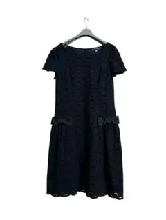 M'S GRACY♡総柄 フラワーレース サイドリボン Aライン ワンピースのサムネイル