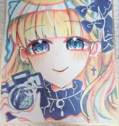 h*✨様 桜庭エマ 手書きイラスト 魔法少女ノ魔女裁判 まのさば - メルカリ